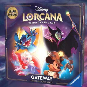 Ravensburger Disney Lorcana Gateway TCG Board Game For Beginners SEALED